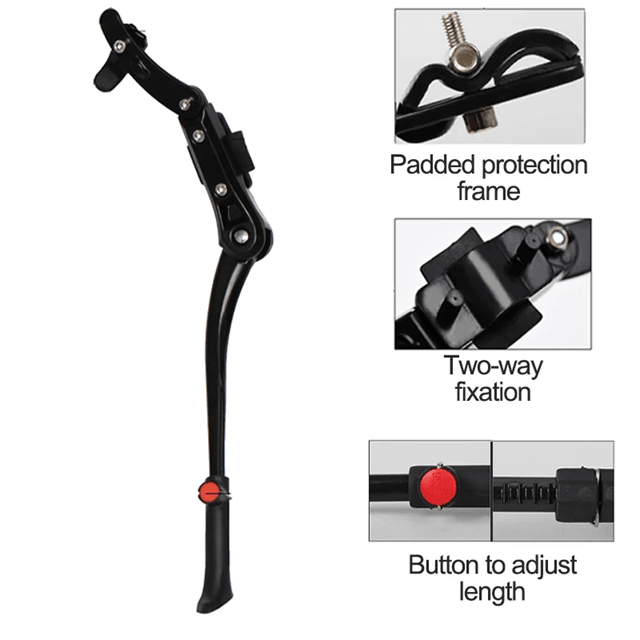UltraLight Adjustable Bicycle Kickstand Aluminum Bike Side Stand