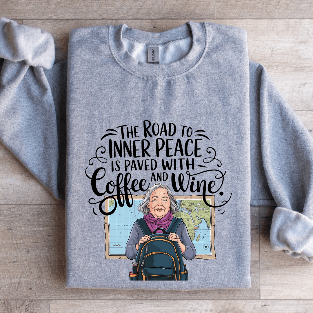 The Road To Inner Peace Is Paved Sweatshirt