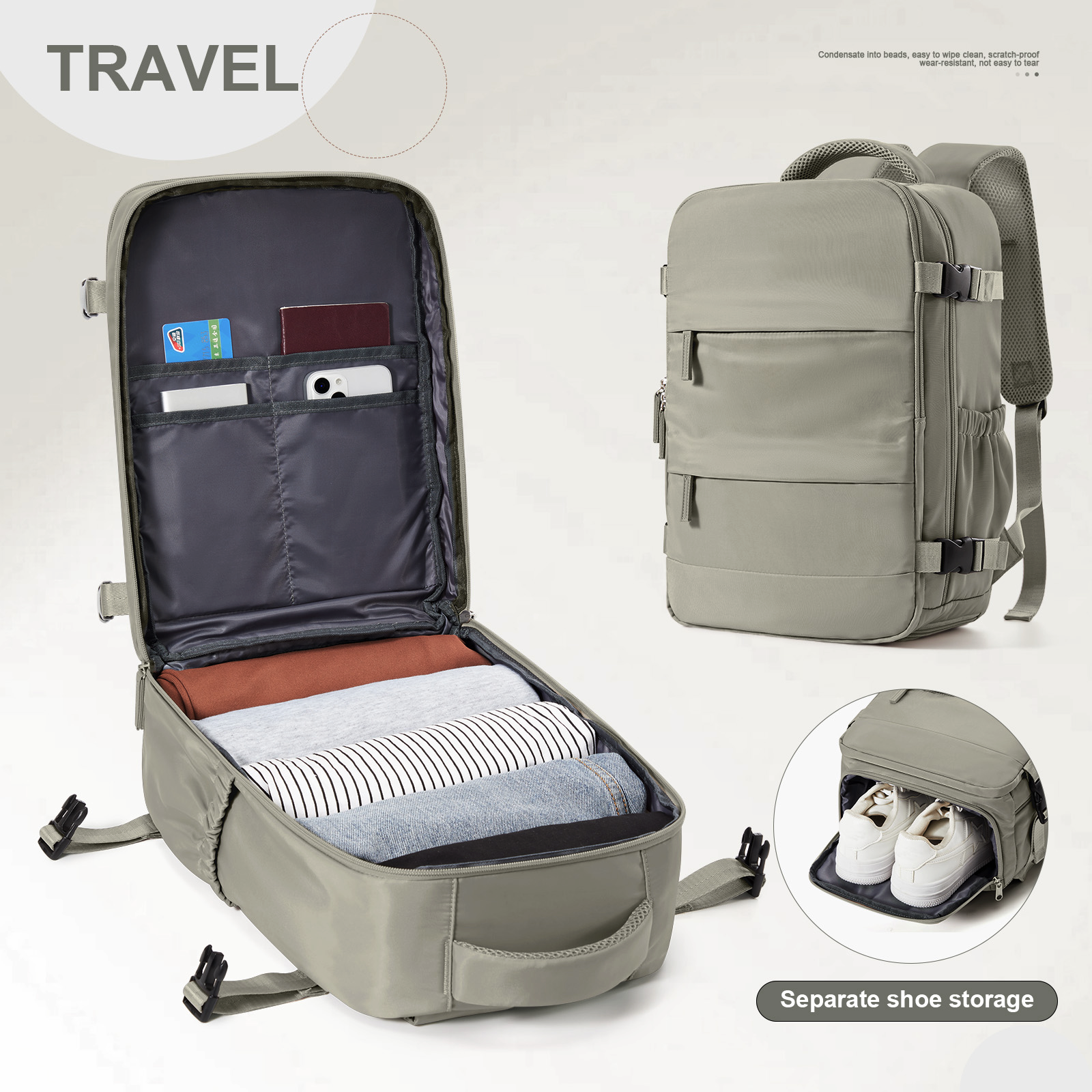 Premium Cabin Travel Backpack Airline Carry On Laptop Bag