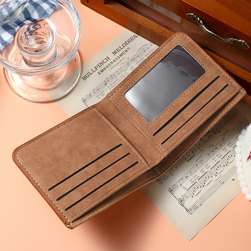 Men's Soft Leather Zipper Wallet with Dollar Clip
