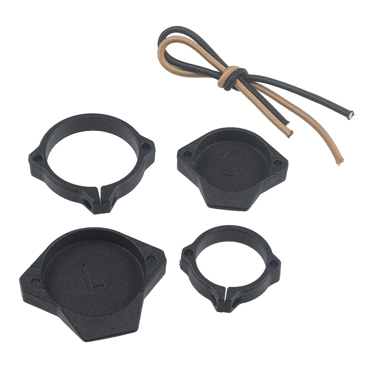 Tactical Flashlight Lens Protector Cover For Scout Style Weapon Lights