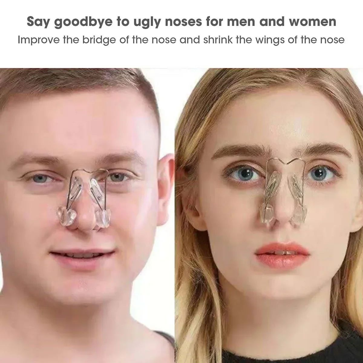 3D Nose Clip Shaper – Non-Surgical Nose Bridge Heightening & Alar Slimming Tool