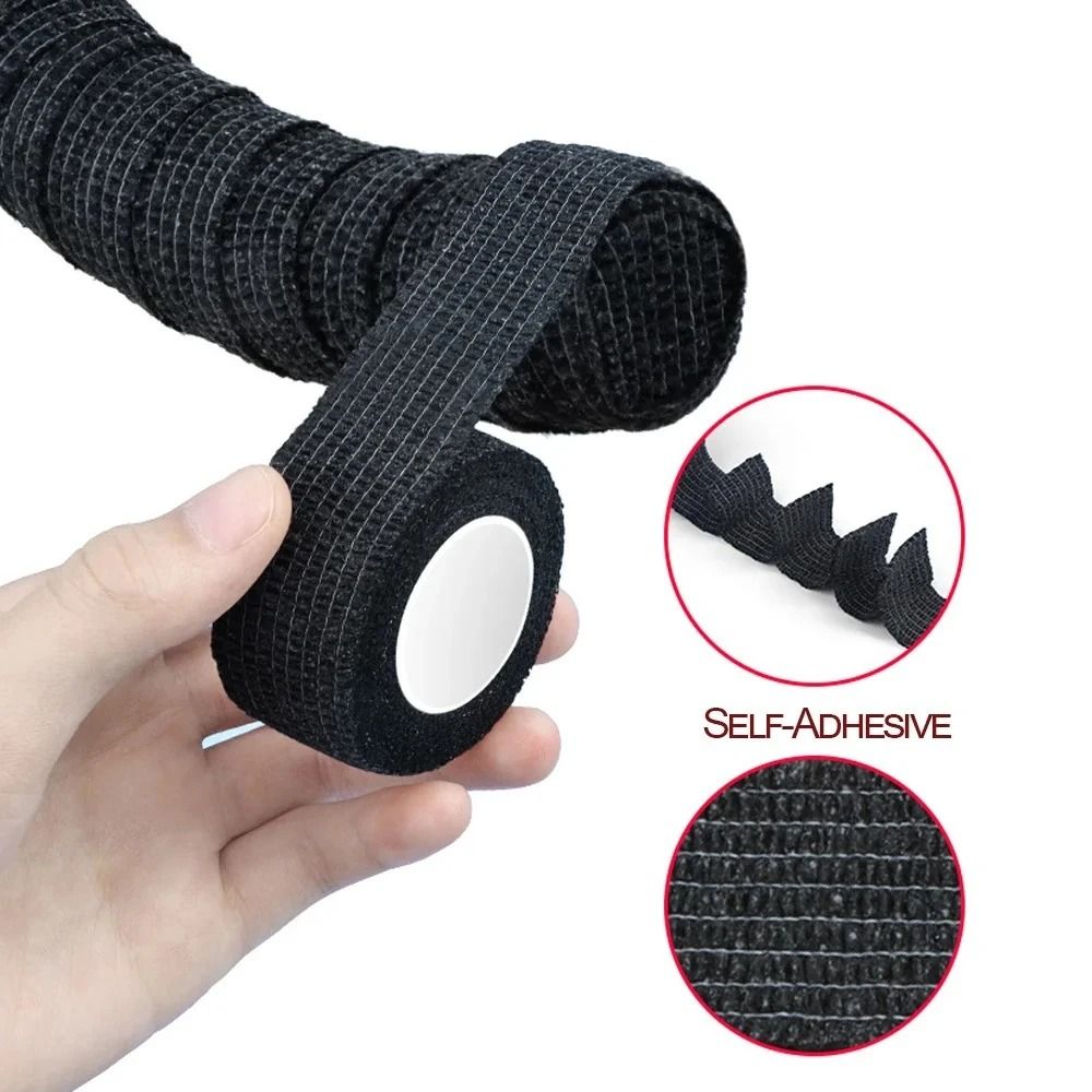 Elastic Bandage Self Adhesive Anti Slip Barbell Wrap Strap