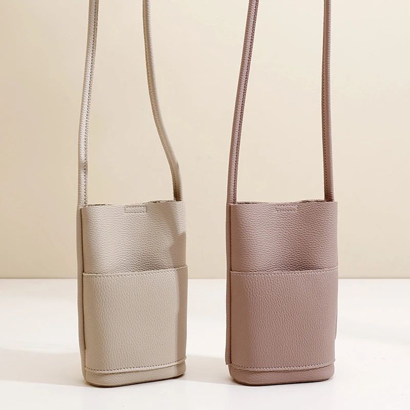 Everyday Chic Womens Crossbody Bag - PU Leather Flap Handbag with Secure Hasp
