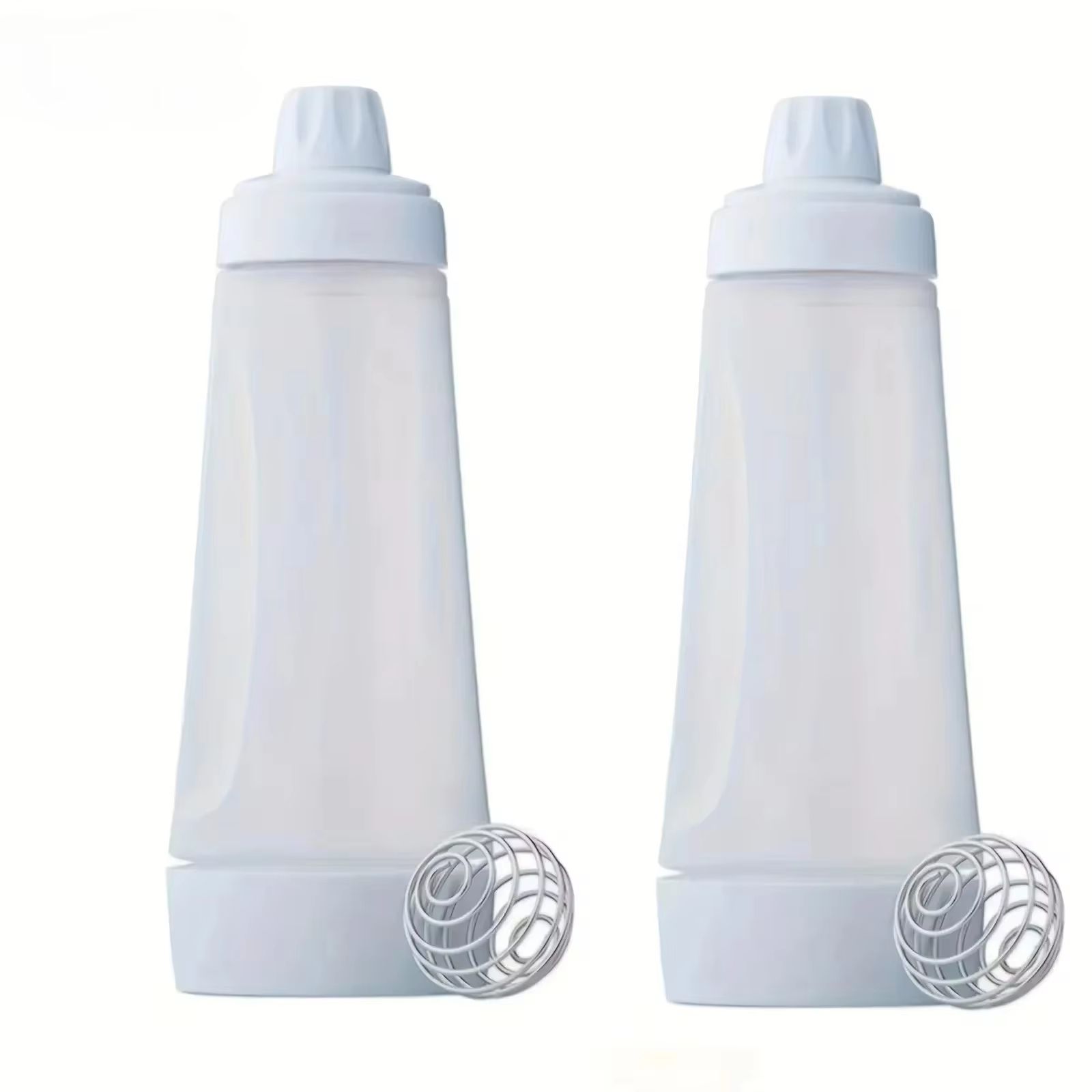 Large Capacity Hand-Crank Batter Shaker Cup – Kitchen Mixer Bottle & Batter Dispenser
