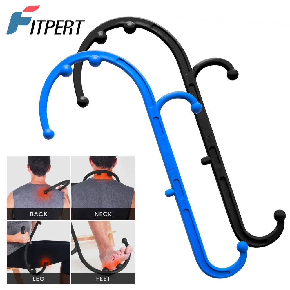 Trigger Point Massage Cane – Neck and Back Massager with Multi-Point Self Massage Design