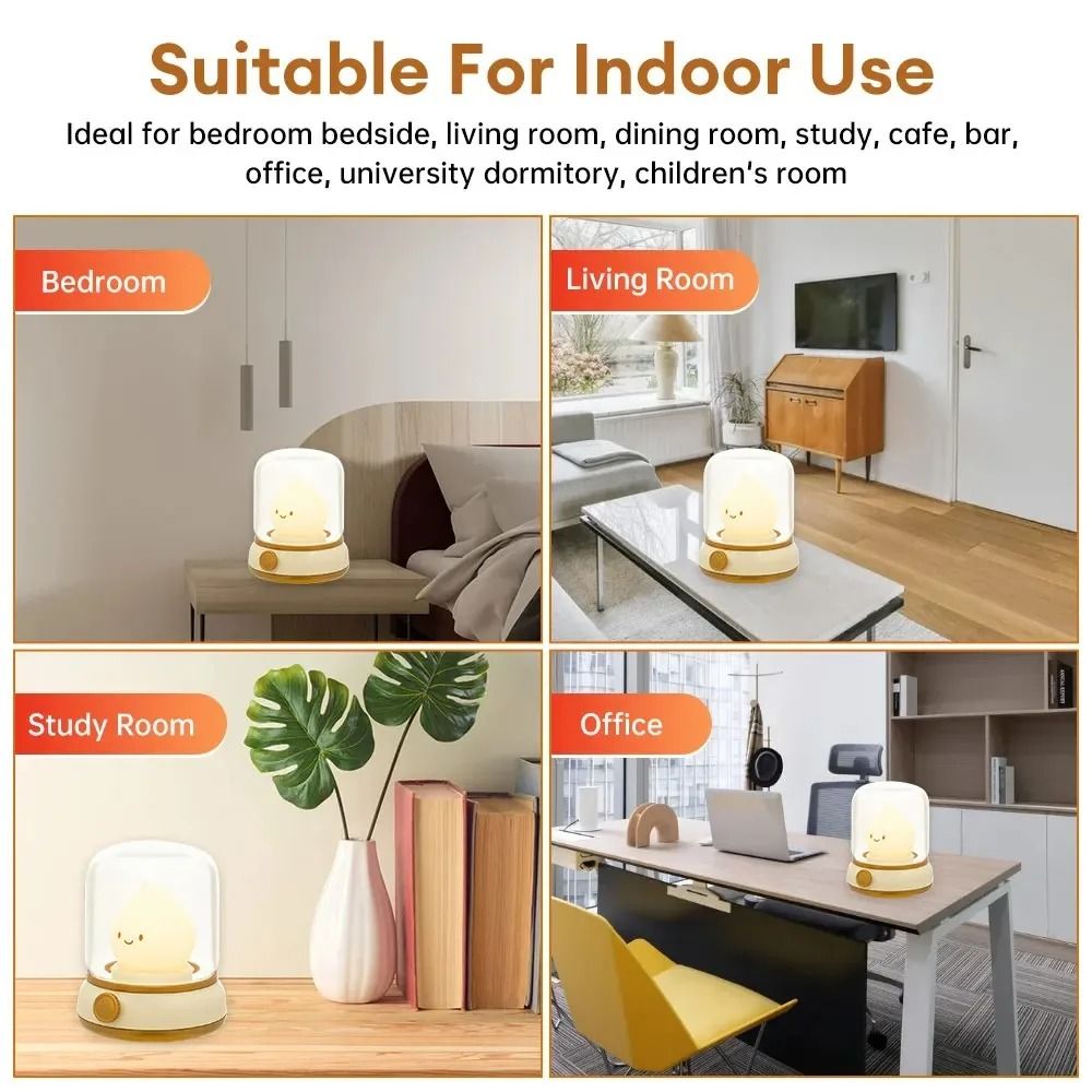 Creative Mini Desktop Cute LED Night Lamp