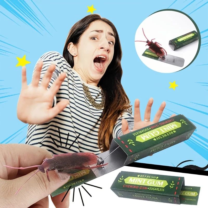 Cockroach Prank Chewing Gum Toy