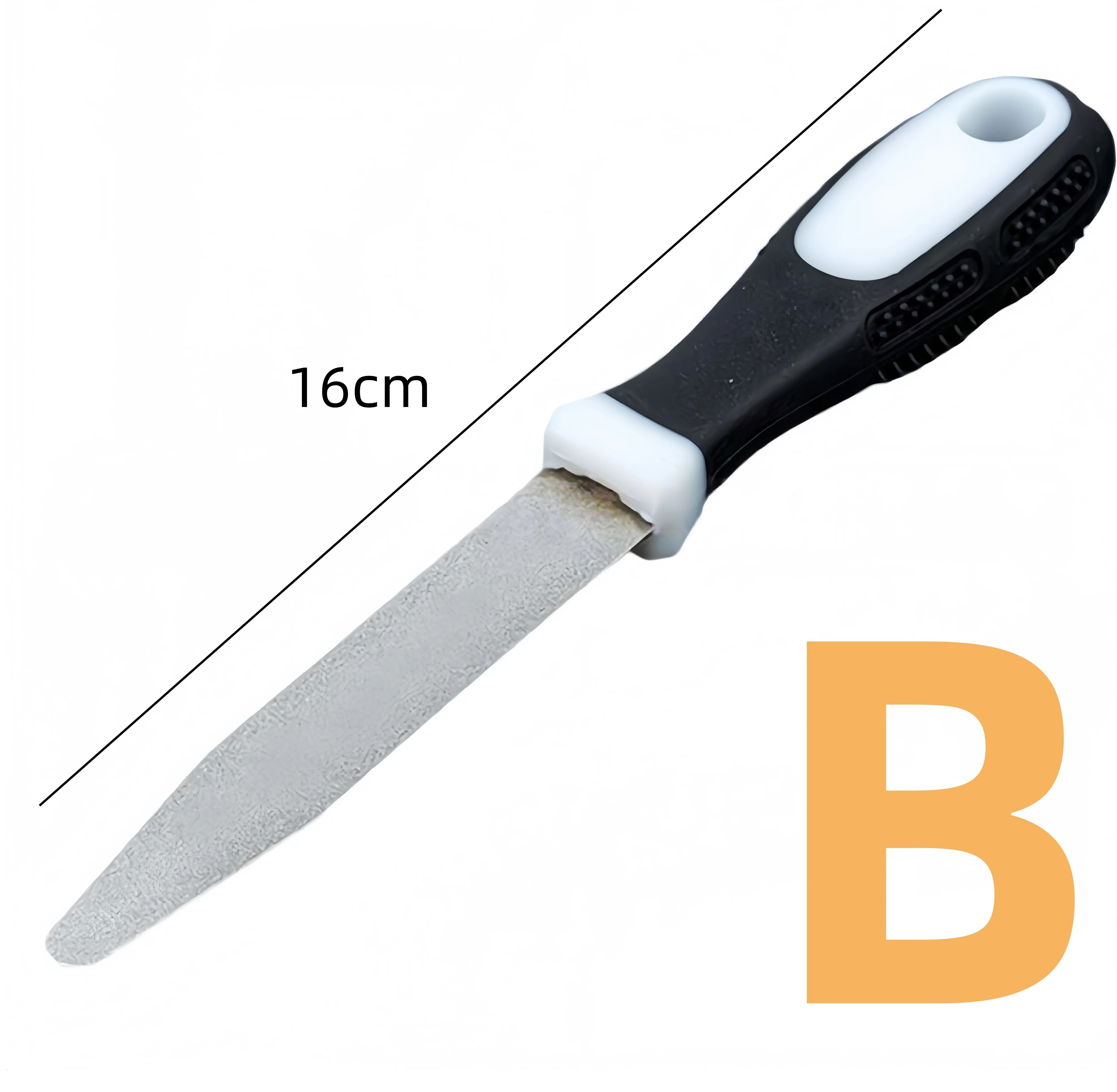 Professional Diamond Small Semicircle File Handheld Double-Sided Sharpening Rod