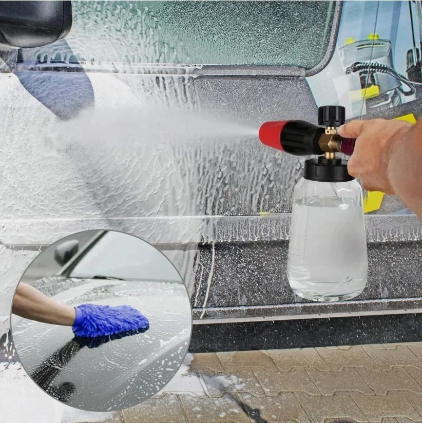 Large-Mouth Foam Cannon & Soap Lance