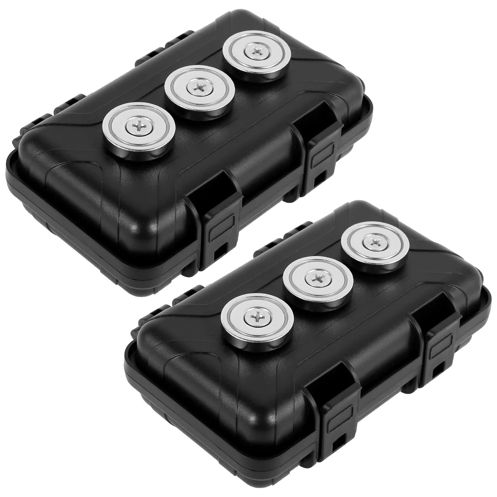 Waterproof Magnetic Key Holder Under Car Hidden Spare Key Box