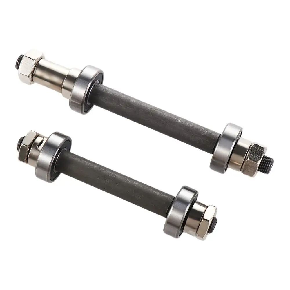 Quick Release Axle Steel Hollow Hub Shaft Kit – Front Rear Axle Set for MTB & Road Bikes