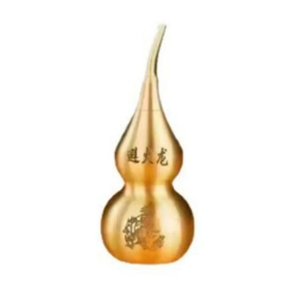 Brass Feng Shui Wu Lou Gourd Statue