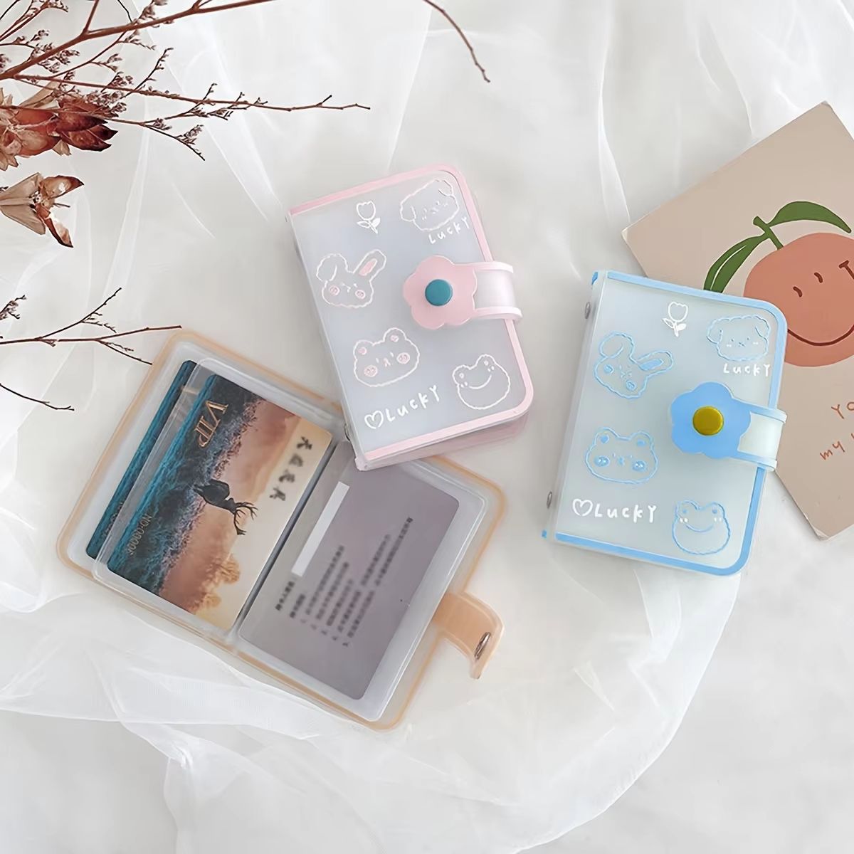 Women's Compact Leather Card Holder – Stylish & Lightweight Everyday Wallet