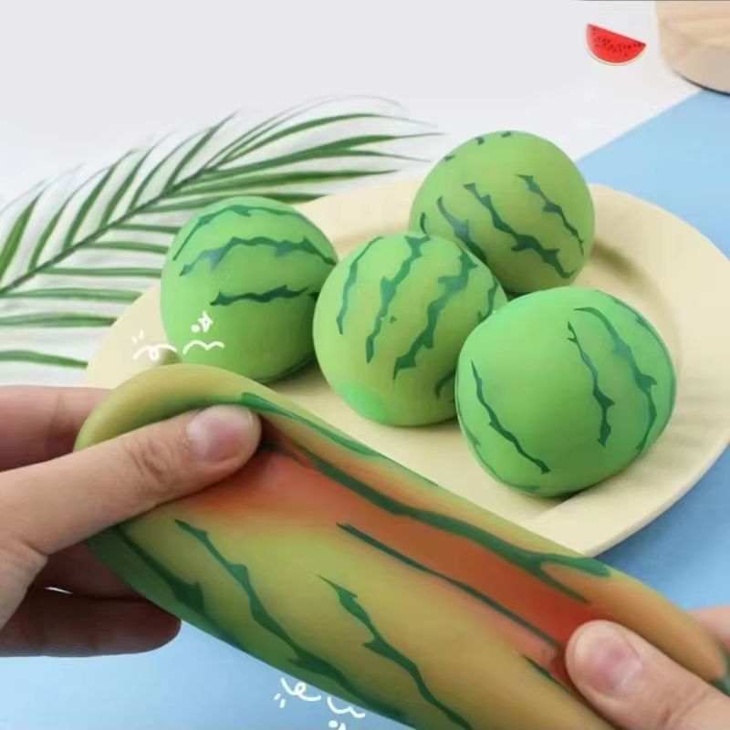 Slow Rebound Watermelon Squishy Vent Ball