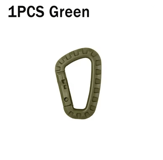 TrailLock Tactical Carabiner Clip Set Quick Hook Gear Keychain