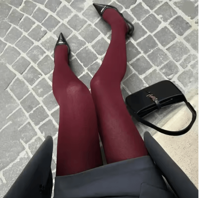 Womens Super Elastic Slim Fit Tights Comfortable All Season Wear