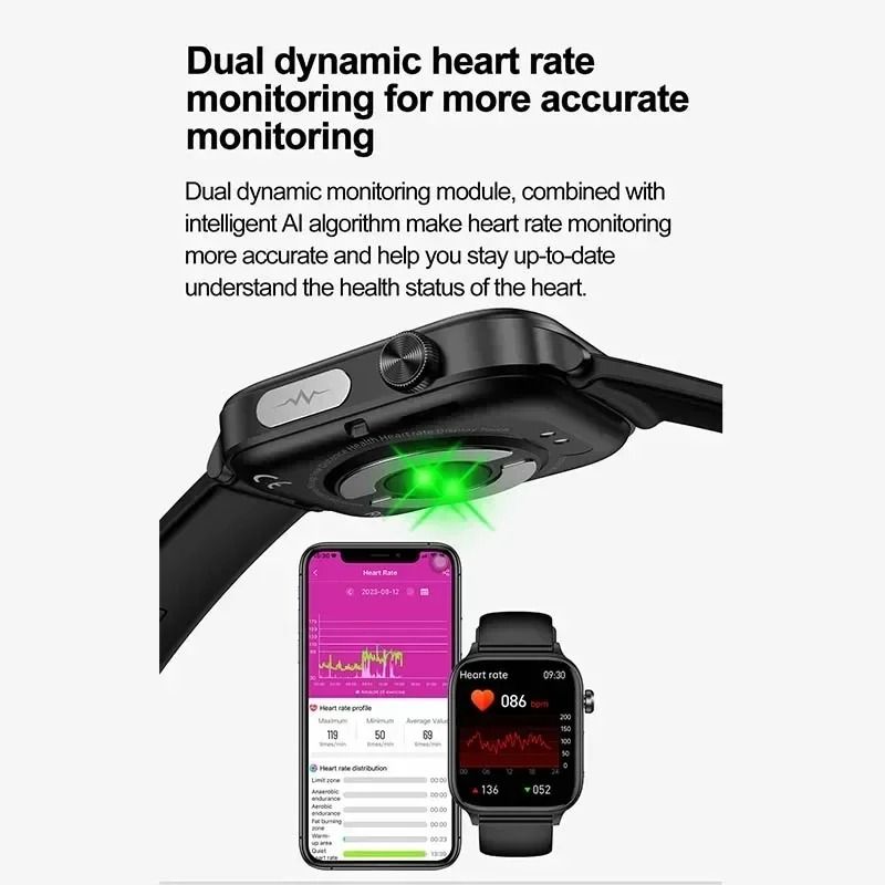 AI Health Diagnostic & Body Composition Smartwatch