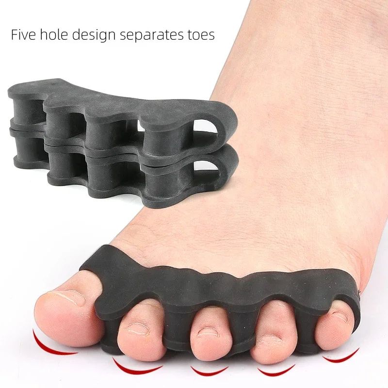 ComfortAlign Silicone Toe Separators for Bunions – Soft Gel Bunion Corrector & Hammer Toe Spacer