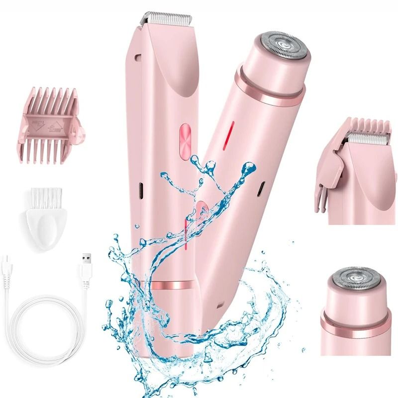 Electric Razor for Women Painless Facial and Body Hair Remover