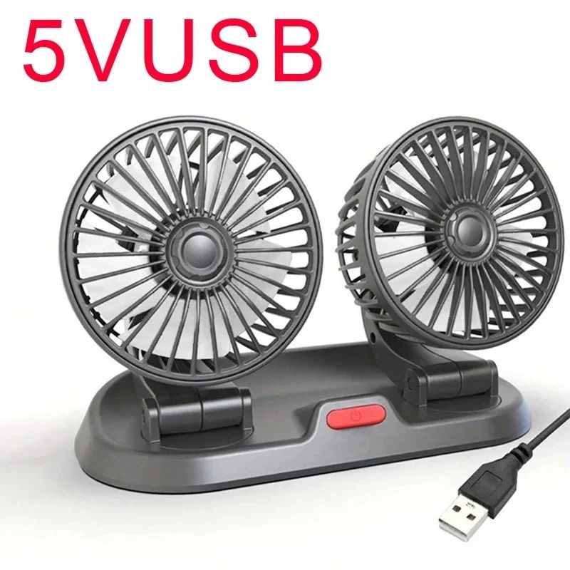 Why Choose Our Car Fan Adjustable Triple Head Electric Dashboard Fan USB 12V 24V