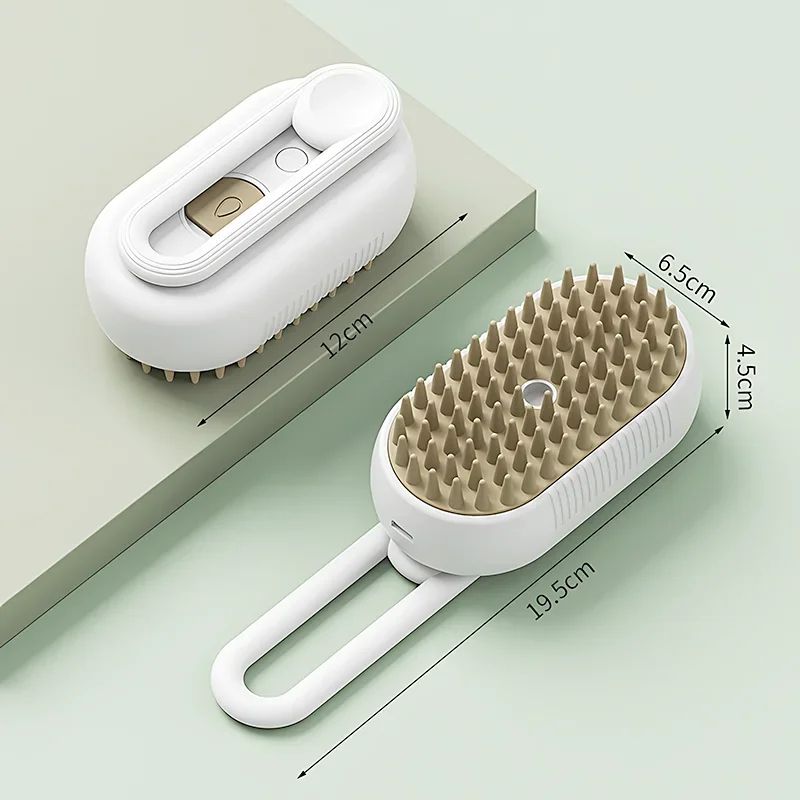 3 in 1 Electric Steam Pet Grooming Brush