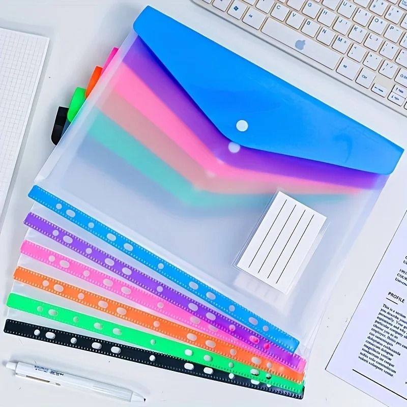 Expandable A4 Loose-Leaf Document Pockets