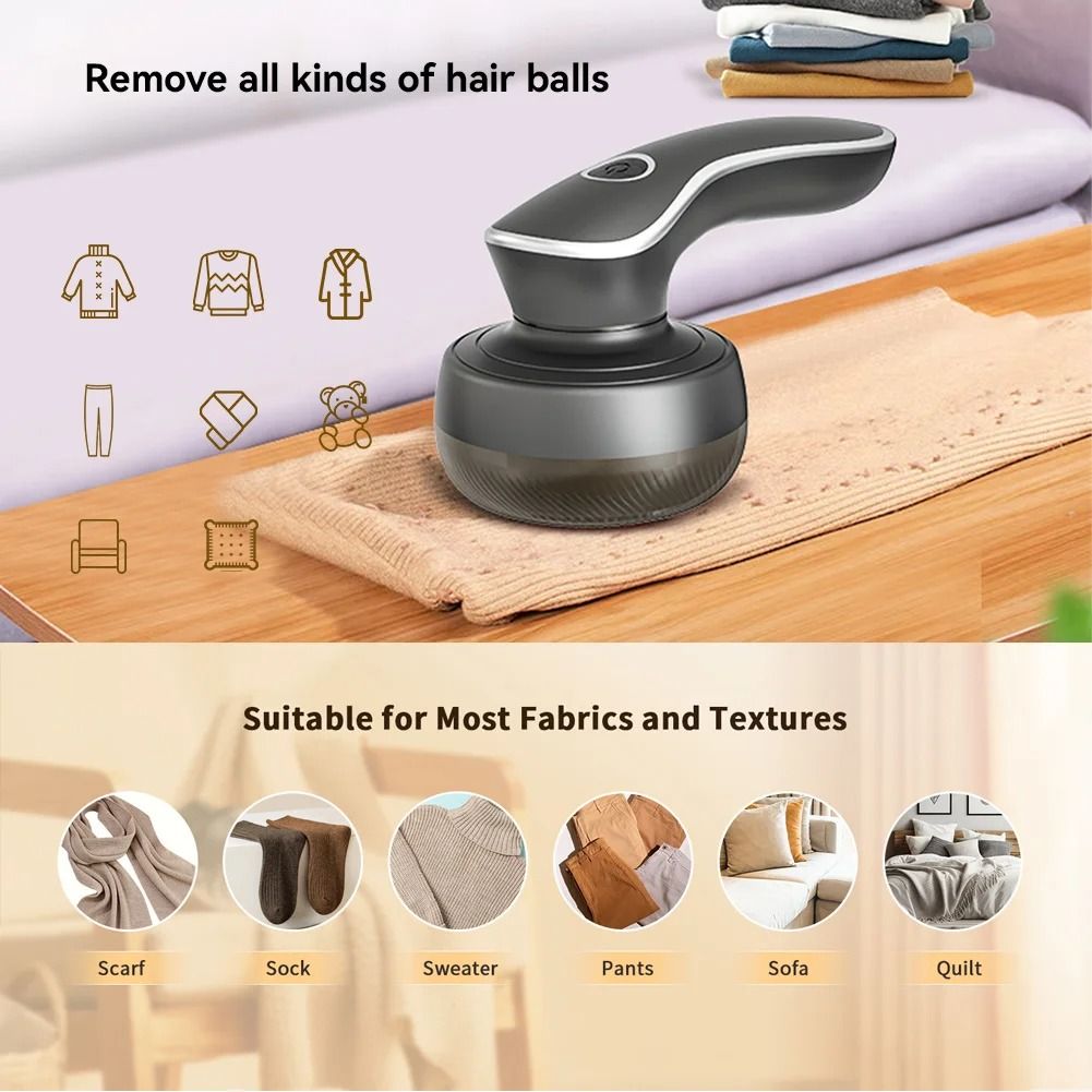 Digital Display Fabric Shaver – Professional Rechargeable Lint & Pill Remover
