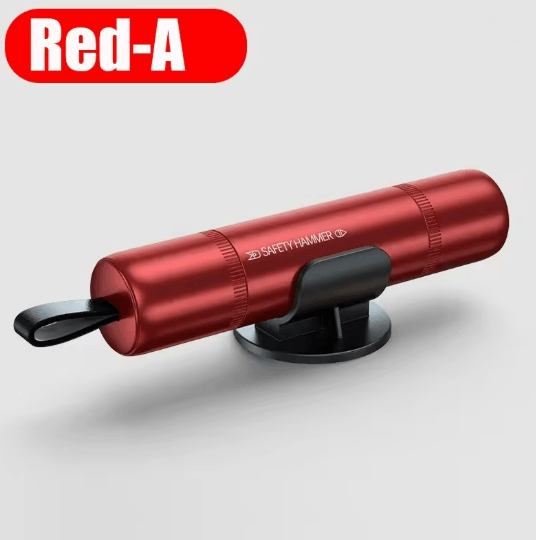 Aluminum Alloy Car Escape Tool with Window Breaker and Seat Belt Cutter