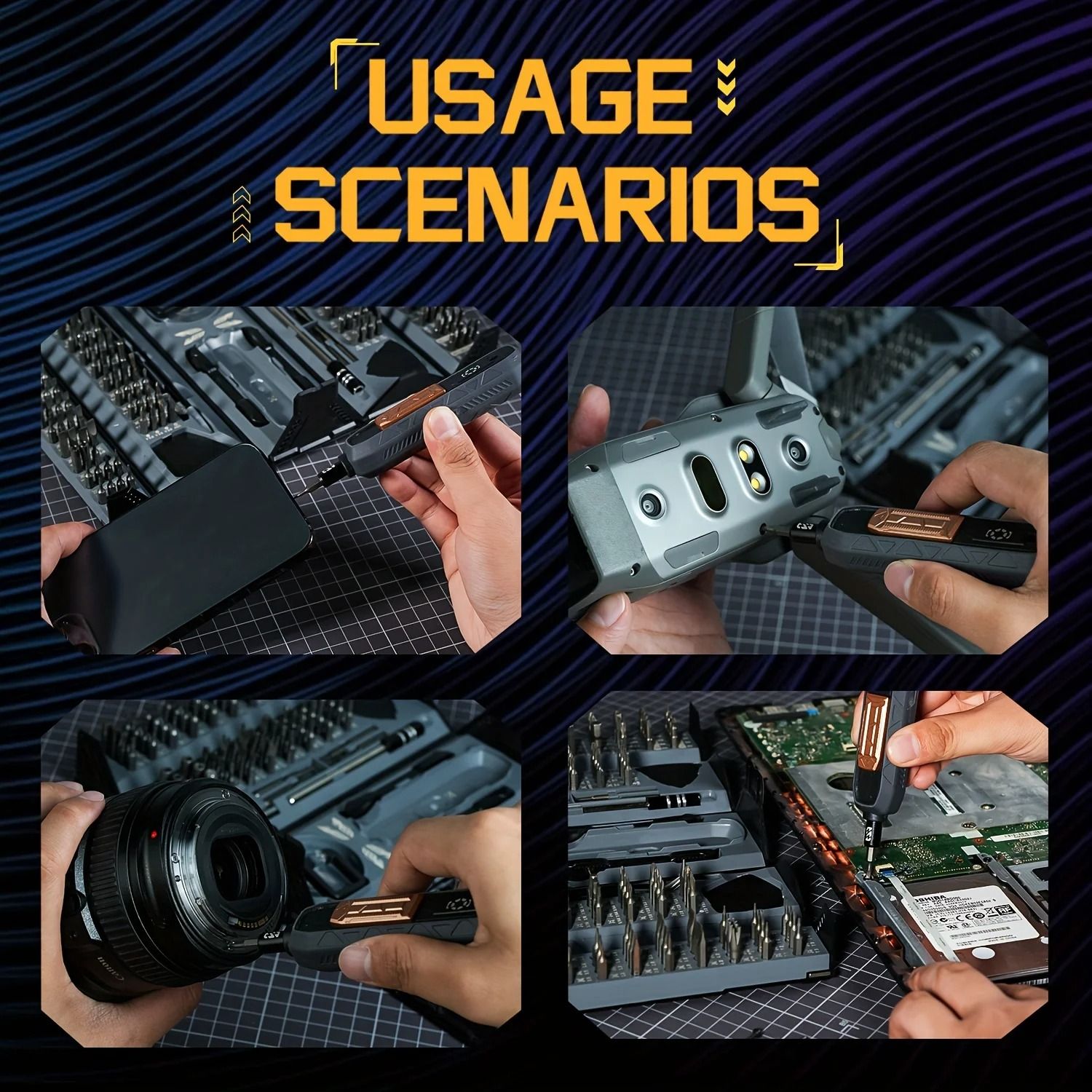 180-in-1 Precision Multifunctional Screwdriver Set