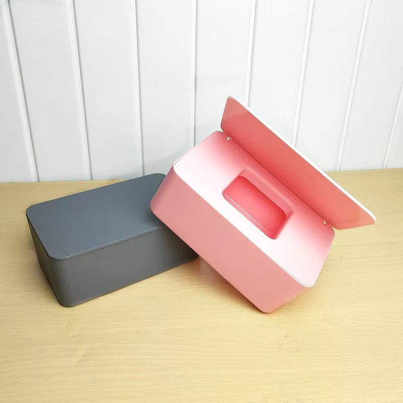 Dustproof Wet Tissue Box With Lid – Baby Wipe Storage Holder for Home, Car, Office