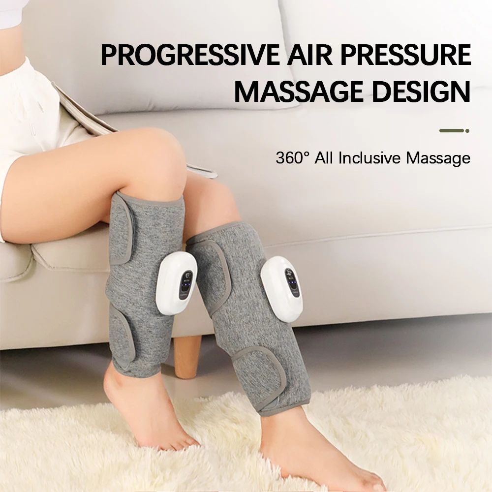 Wireless 360° Air Pressure Calf & Leg Massager with 3 Modes