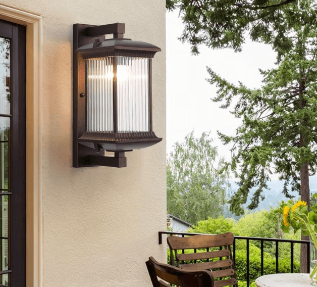 Modern New Chinese Outdoor Wall Light – Waterproof Garden & Balcony Corridor Lamp