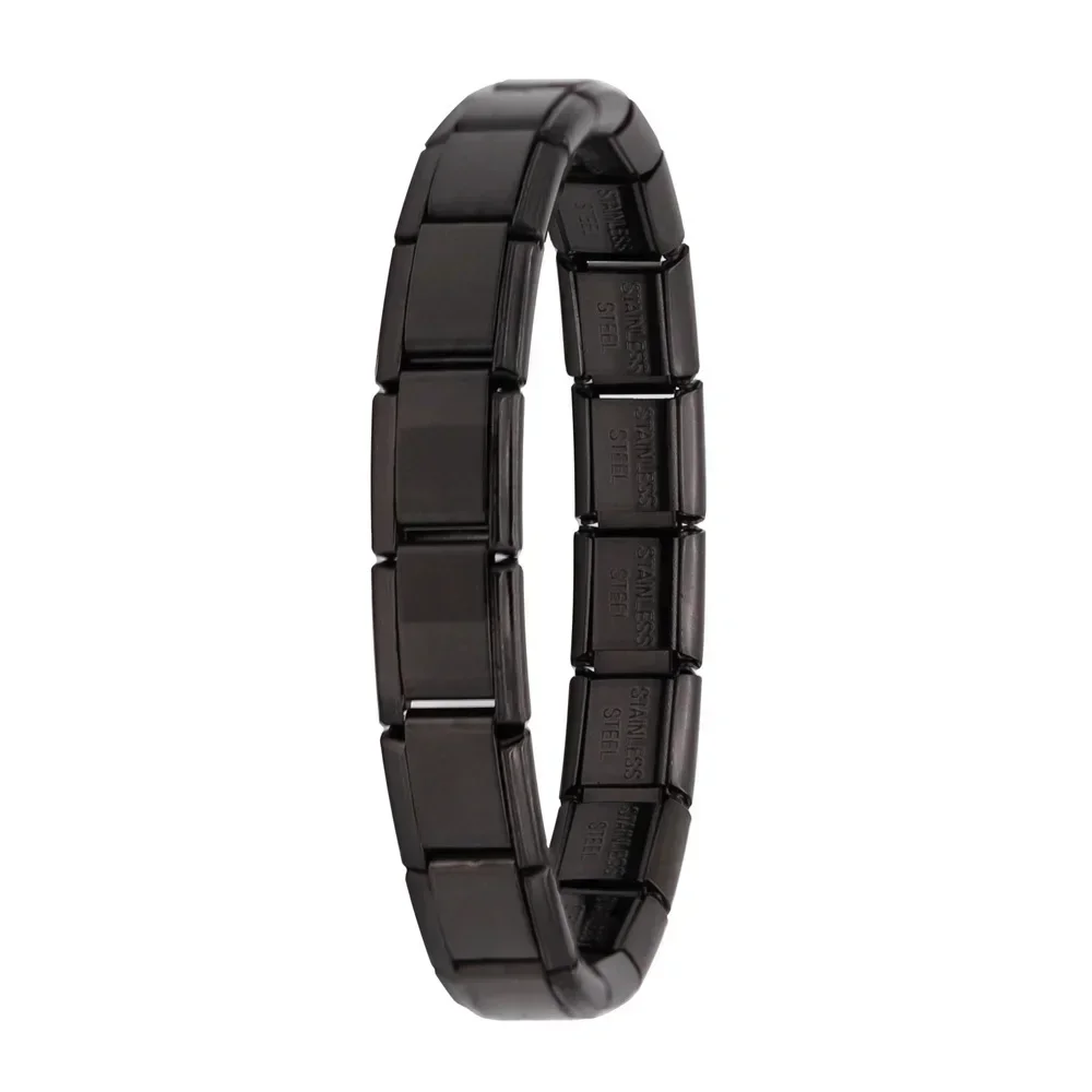 Hapiship Womens Elastic Charm Bracelet Fashionable Stainless Steel Bangle