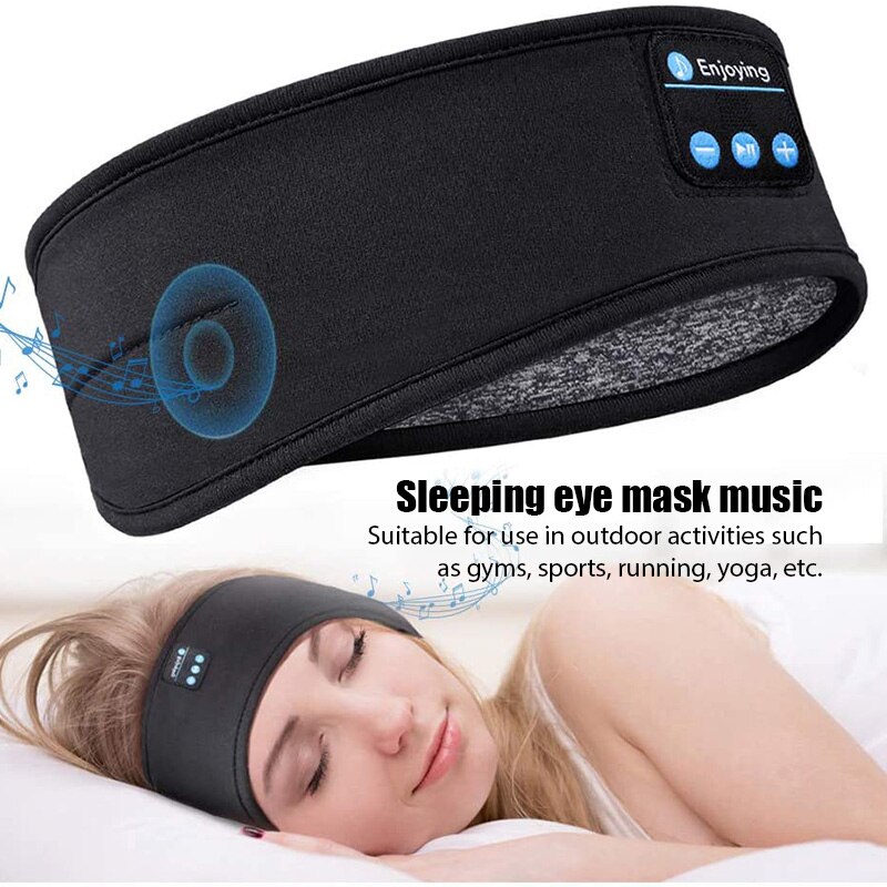 Fone Bluetooth Sports Headband Wireless Music Eye Mask & Headset for Sleep and Exercise