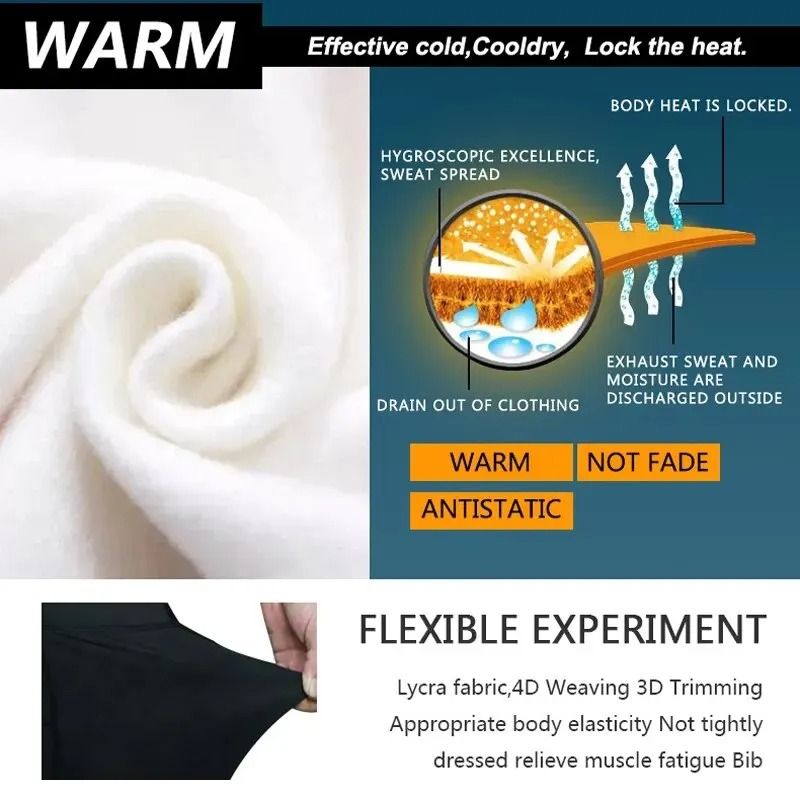 Winter Thermal Cycling Bib Trousers Mountain Bike Bicycle Tights