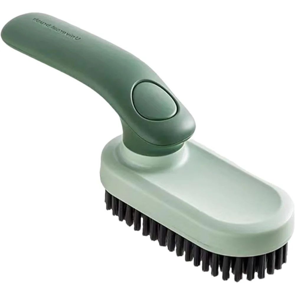 Foldable Soft Bristle Laundry & Shoe Cleaning Brush with Ergonomic Handle