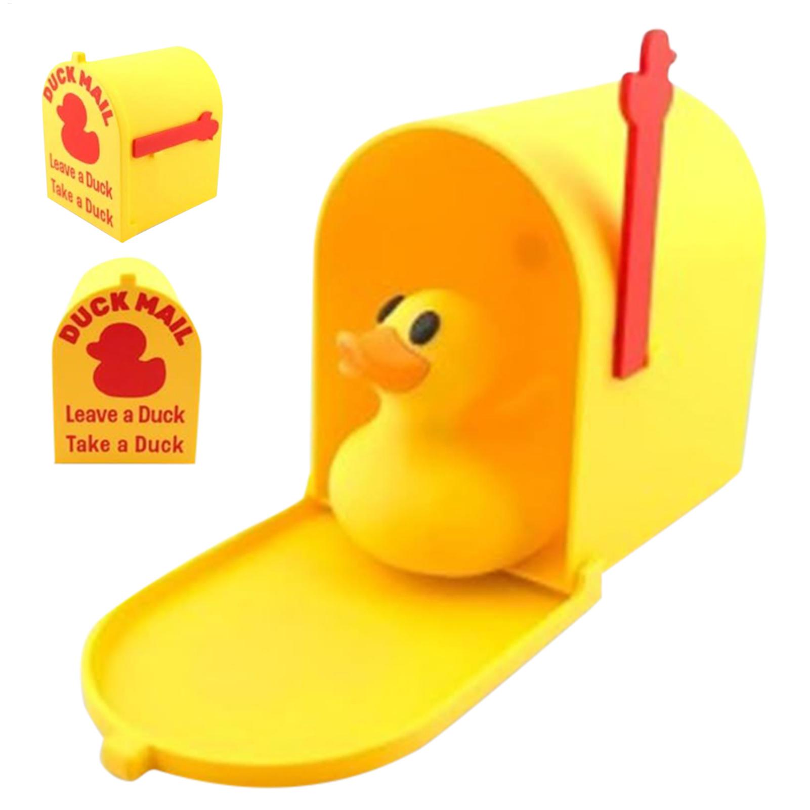 Interactive Duck Exchange Magnetic Stickers for Fridge, Locker Doors Decor