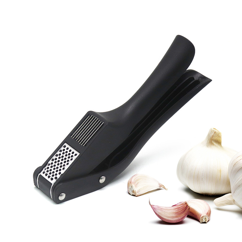 Premium Garlic Press & Crusher Tool with Slicer Multi Use Kitchen Garlic Mincer
