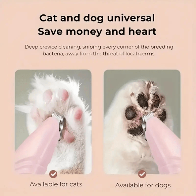 QuietTrim Manual Pet Hair Shaver for Cats and Dogs