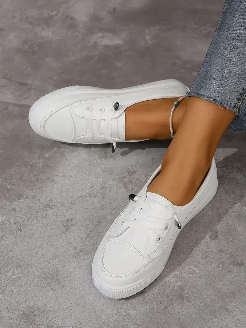 Casual Spring and Summer Fashion Mesh Breathable Round Toe Shallow Mouth Comfortable Flat Walking Womens Sneakers