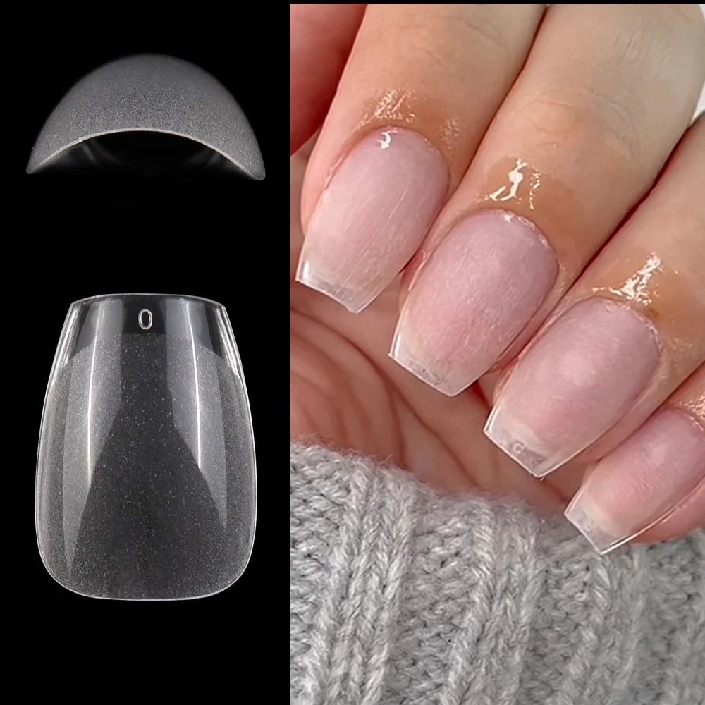 FlexiFit XXS Almond Soft Gel Nail Tips – 120pcs Short Press-On Gel X Full Cover Artificial Nails