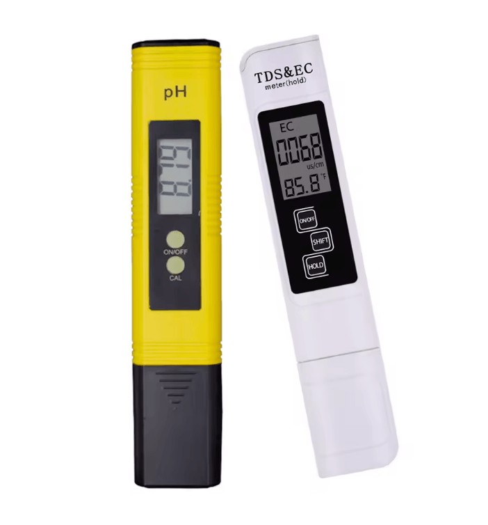 AquaSense Digital PH and TDS Meter with Backlight Display
