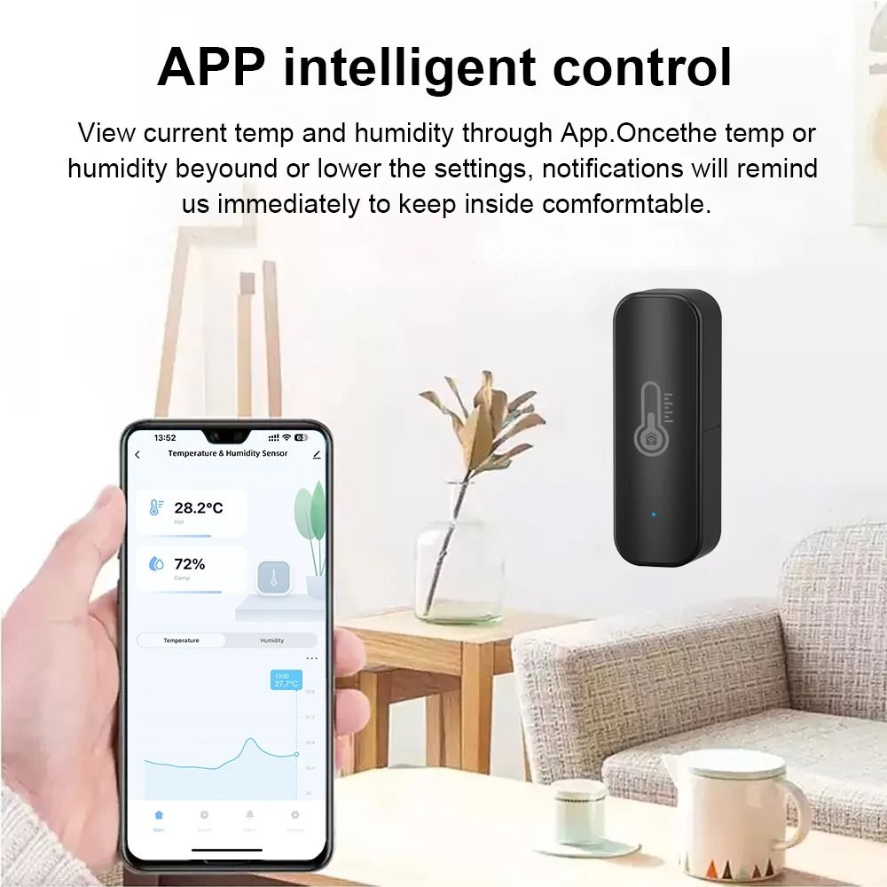 Smart Temperature & Humidity Sensor