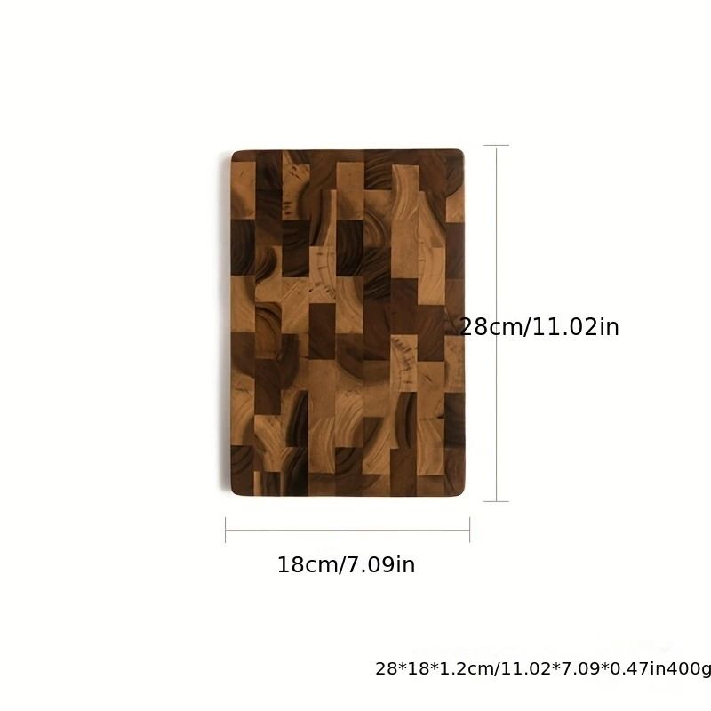 Large Wooden Cutting Board Heavy Duty Camellia Wood Chopping Board for Kitchen Prep