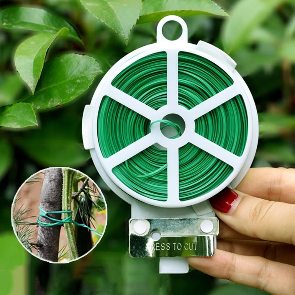 Reusable Garden Twist Tie Plant Support Wire Roll For Tying And Organizing