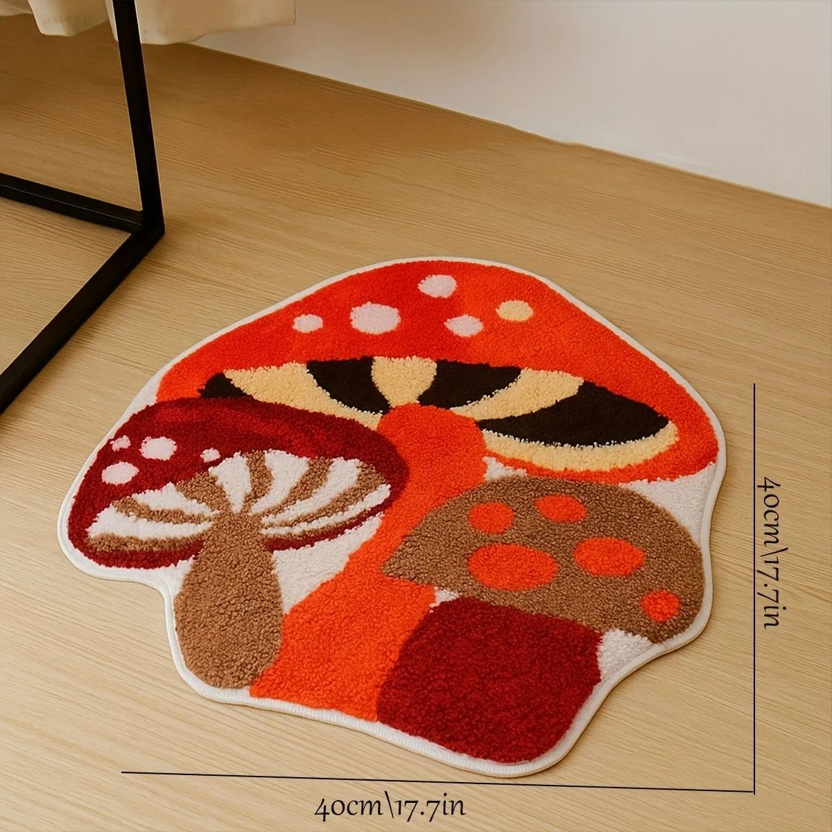 Nordic Style Mushroom Shaped Non Slip Floor Mat