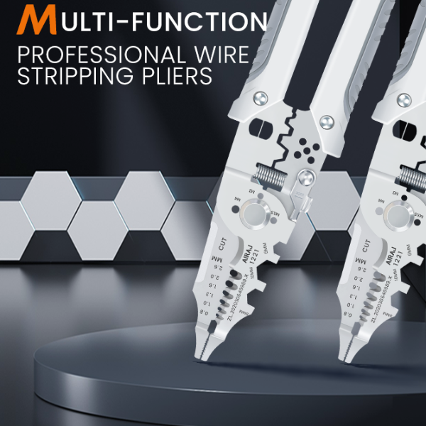 Multi Functional Wire Stripper Pliers, Crimping & Stripping Tools for Electricians, Precision Terminal Pliers