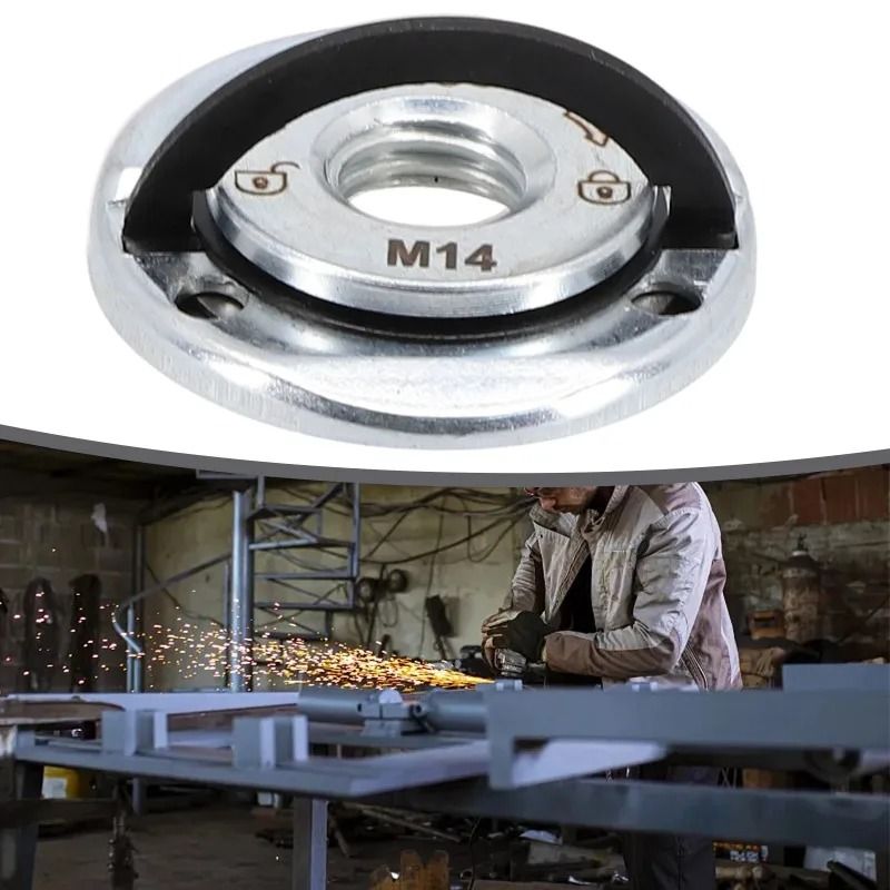 M14 Quick Release Self Locking Grinder Flange Nut Pressing Plate