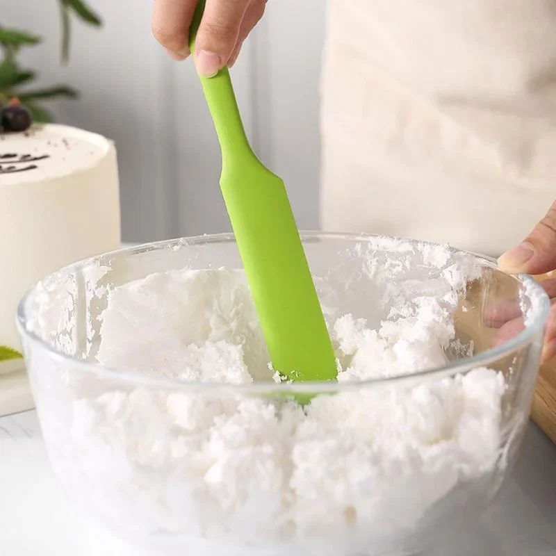 Heat Resistant Silicone Spatula Set for Baking and Cooking Flexible Non Stick Scrapers for Mixing Cake Butter